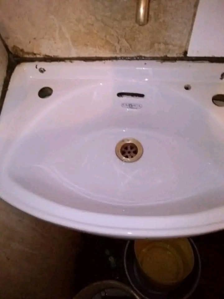 Bathroom Sink — Before & After — After